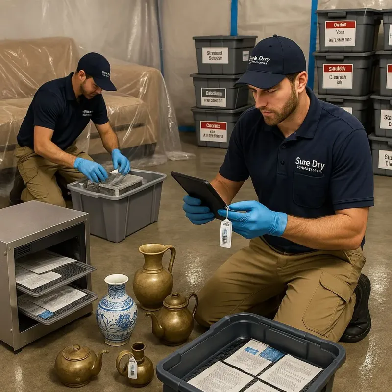 Content Protection and Restoration process in West Sedona, AZ