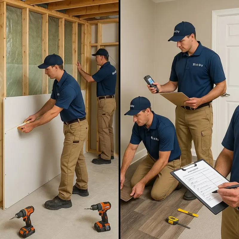 Repairs and Reconstruction process in West Sedona, AZ
